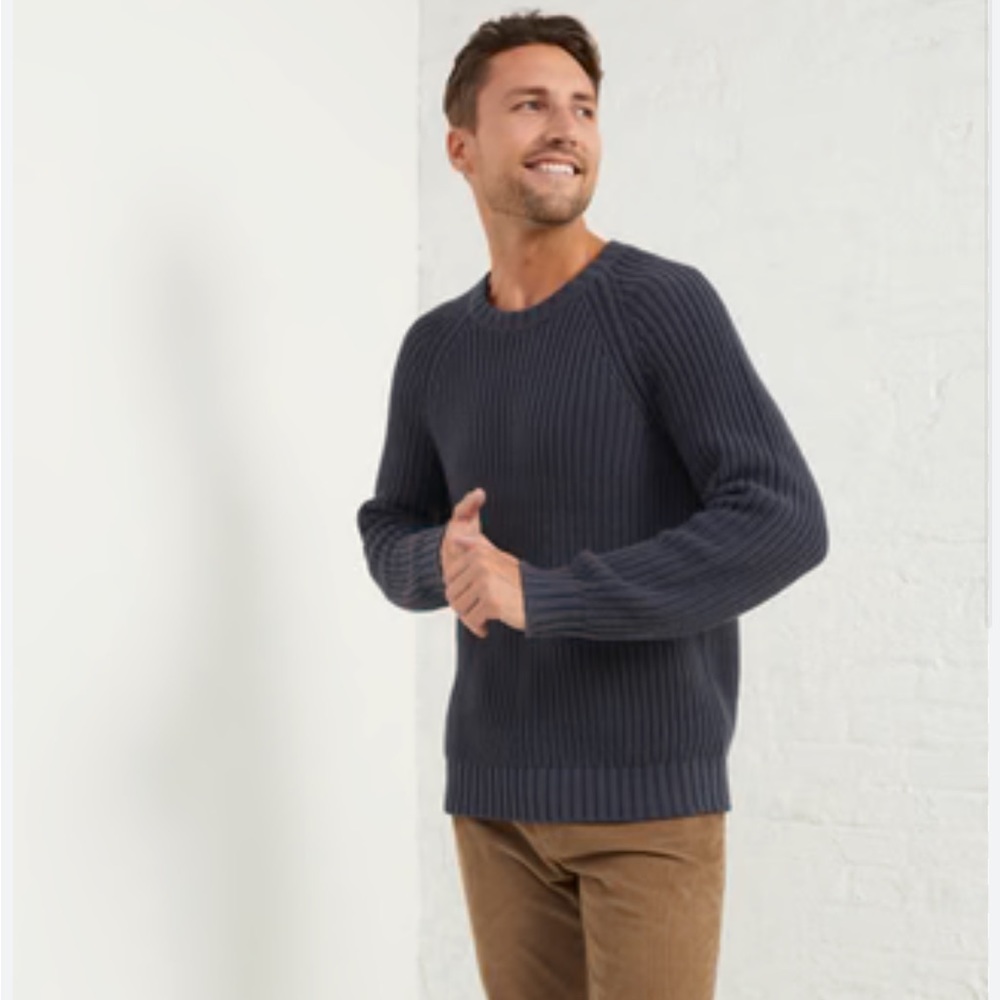 UpWest Men’s Knitted Crewneck Weekend Sweater N169 R121 R141